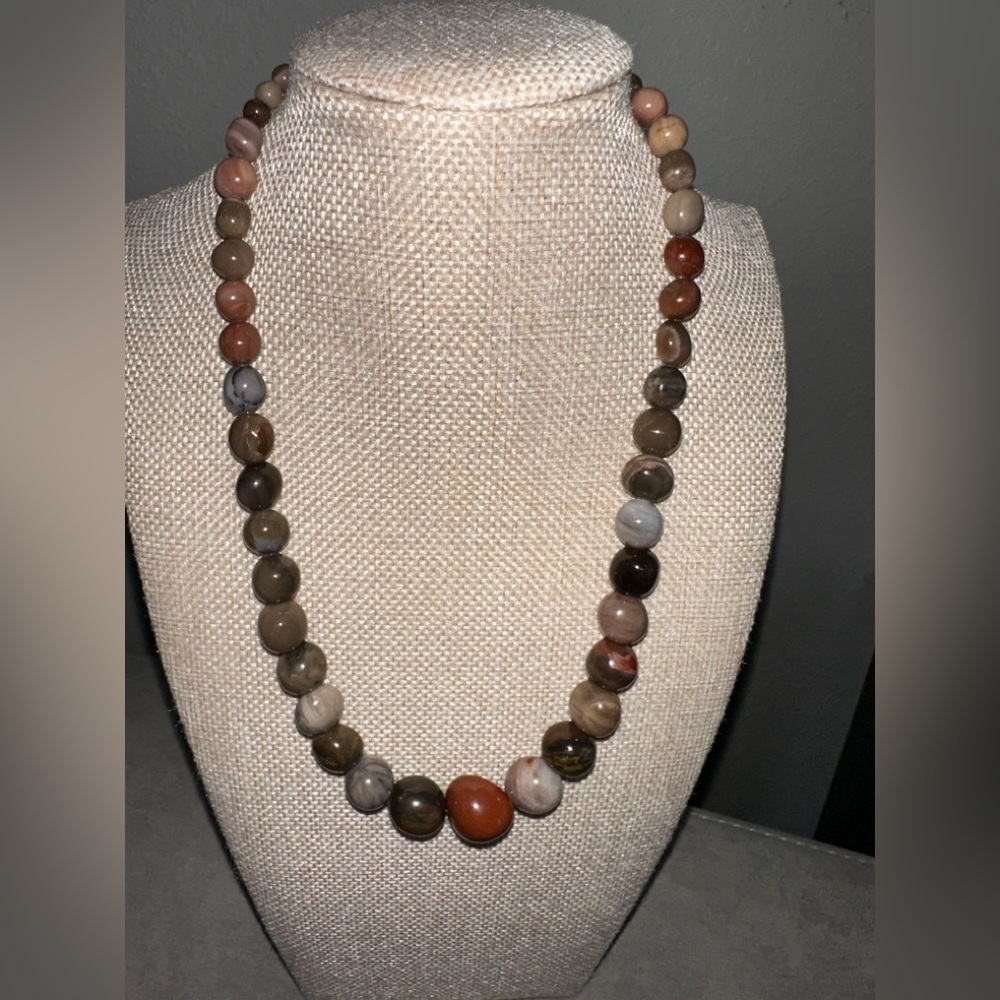 Multi color bead necklace by Jay King